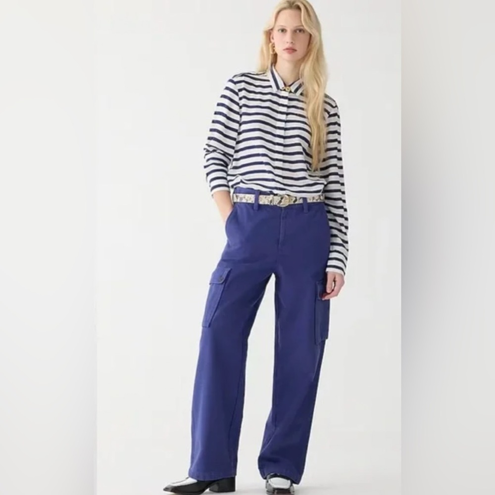 J Crew Relaxed Cargo Pant in Heavyweight Twill NWOT